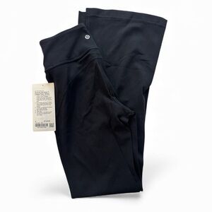 Lululemon Groove HR Nulu Black Flared Pants Short 30” Inseam